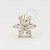 OR51 Microbell Girasol Ouro 18K - Imagem 1