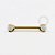 TN699 Nipple Jewelry Synthetic Opal Titânio PVD Gold - Imagem 1