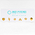 KIT21 Topos Minimalistas Titânio PVD Gold - Imagem 1