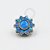 TN1496 Topo Flor Opala Azul Titânio ASTM F-136 - Imagem 1