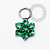 TN1547 Pingente Flor CZ Titânio ASTM F136 - Imagem 2