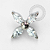TN1576 Topo Flor Pétalas Delicadas Titânio ASTM F-136 - Imagem 1