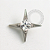 TN1604 Topo Estrela 4 Pontas Zirconia Titânio ASTM F-136 - Imagem 1