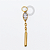 TN1704 Pingente Navete Cristal Com Adereço Reto Titânio PVD Gold - Imagem 1