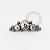 TN1738 Topo Mini Cluster 3 Zircônias E Esferas Titânio ASTM F-136 - Imagem 1