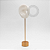 EP39 Orelha Branca Silicone Com Pedestal Metalizadao - Imagem 1