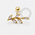 OR100 Microbell 5 Pétalas Ouro 18K - Imagem 2