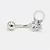 PR47 Navel Zircônia Estrela Prata 925 - Imagem 1