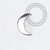 TN2108 Topo Lua Chapa Push Pin Titânio ASTM F136 - Imagem 1