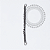 TN2110 Corrente  Groumet Elo 1.2mm Titânio ASTM F136 - Imagem 1