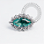 TN2123 Topo Marquise CZ Push Pin Titanio ASTM F136 - Imagem 1