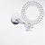 BF11 Labret Estrela Push Pin Silicone - Imagem 1