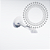 BF12 Labret Spike Push Pin Silicone - Imagem 1