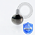 TT60 Haste Labret Rosca Interna Disco 5mm Titânio Mill® - Imagem 2