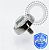 TT62 Topo Pedra Cristal Flat Back Rosca Titânio Mill® - Imagem 2