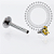 TN2139 Labret CZ Amarela  Titânio ASTM F136 - Imagem 2
