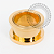 TN2145 Alargador 16mm Rosca Externa Titanio PVD Gold - Imagem 1