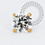 TN2125 Topo Zirconia Titânio PVD Gold - Imagem 1