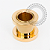 TN2162 Alargador 3mm Rosca Externa Titanio PVD Gold - Imagem 1