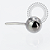 TN2181 Topo Esfera 3mm Push Pin Titânio ASTM F136 - Imagem 1