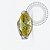 TN2185 Topo Navete CZ Amarela Push Pin Titânio ASTM F136 - Imagem 1