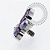 TN2196 Topo Borboleta Detalhada Roxo Titânio ASTM F136 - Imagem 2