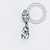 TN2252 Topo Navete Vertical Pingente Push Pin CZ Titânio ASTM F136 - Imagem 1