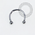 TN2256 Ferradura Push Pin Titânio ASTM F136 - Imagem 1