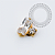 TN2292 Topo Mini Baguete CZ Titânio PVD Gold - Imagem 2