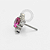 TN2375 Topo Indiano CZ Push Pin Titânio ASTM F136 - Imagem 4