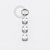 TN2390 Pingente 3 Gotas CZ Titanio ASTM F136 - Imagem 1