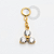 TN2398  Pingente Trinity Titânio PVD Gold - Imagem 1