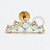 PVD126 Labret Cluster Cravejado Aço PVD Gold - Imagem 2