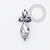 TN2480 Topo Mini Marquise CZ Titânio ASTM F136 - Imagem 1