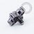 TN2486 Topo Mini Trevo Boreal Titânio ASTM F136 - Imagem 2
