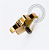 TN2515 Topo Tartaruga Cravejada Titânio PVD Gold - Imagem 2