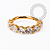 TN2524 Segmento CZ 3mm  Titânio PVD Gold - Imagem 2