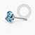 TN2543 Topo CZ T.Paraíba Push Pin Titanio ASTM F136 - Imagem 2