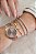 Pulseira Coração Cravejado - Banho de Ouro 18k - Imagem 2