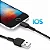 Lúmen+ Lightning Turbo Charge 1m – Cabo USB iOS de Carregamento Rápido - Imagem 1