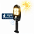 Luminária Solar LED com Sensor de Movimento Inteligente - Imagem 3