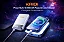 Kaidi Power Bank 10.000mAh Magnético por Indução – Carregador Portátil Branco - Imagem 2