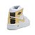 Tênis masculino Bota Nike Air Jordan Branco Dourado - Imagem 4