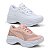 Kit 2 Tênis Puma Feminino Plataforma Branco Furado e Nude Gliter - Imagem 1