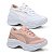 Kit 2 Tênis Puma Feminino Plataforma Branco Holografico e Nude Gliter - Imagem 2