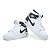 Kit 2 Tênis Bota Nike Air Jordan Branco Preto e Branco Prata - Imagem 5