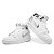 Kit 2 Tênis Bota Nike Air Jordan Branco Rosa e Branco Prata - Imagem 5