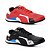 Kit 2 Tênis Puma Bmw Future Preto Branco e Vermelho - Imagem 1