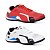 Kit 2 Tênis Puma Bmw Future Vermelho e Branco Preto - Imagem 1