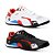 Kit 2 Tênis Puma Bmw Future Preto Vermelho e Branco Vermelho - Imagem 1
